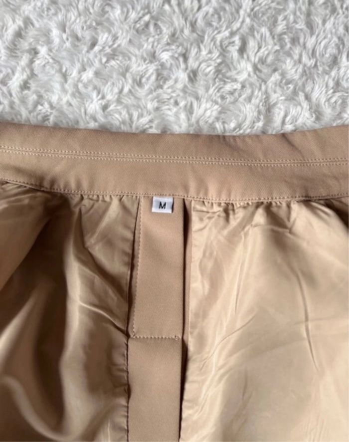 Blazer long beige oversize taille 38 - photo numéro 10