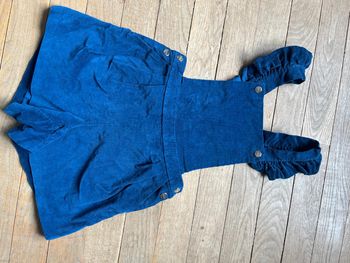 Salopette-short bleue Jacadi 10 ans