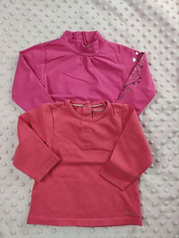 Lot de 2 sweatshirts manches longues orchestra taille 6 mois 