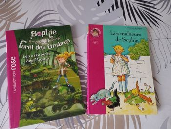 Lot de deux livres Sophie