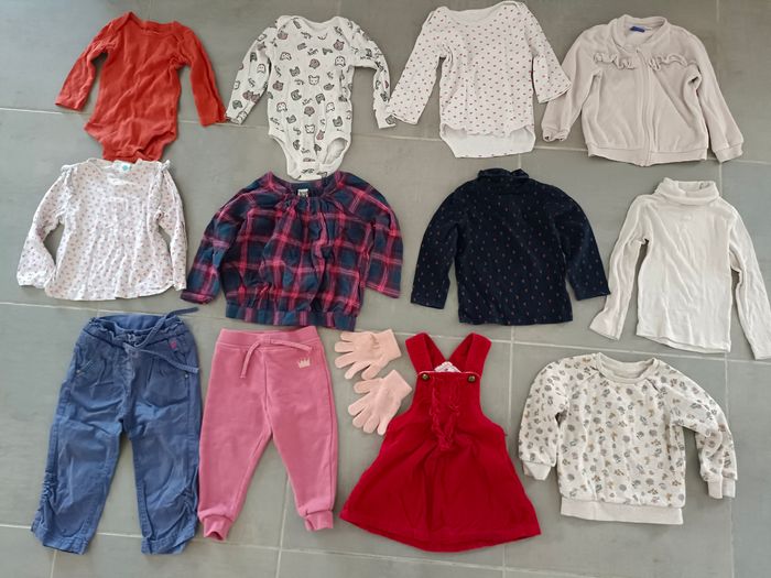 Lot de vêtements hiver bébé fille en 2 ans - 23 mois - photo numéro 9