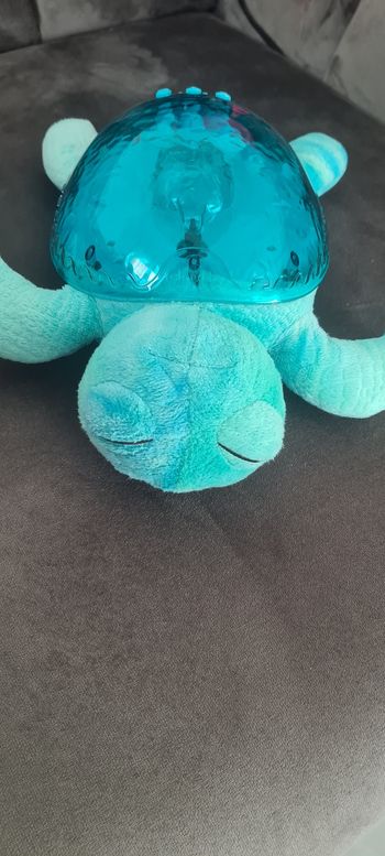 Peluche veilleuse Tranquil Turtle  aqua