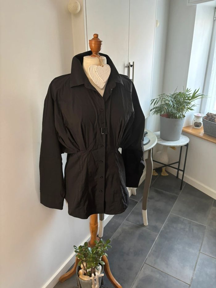 Chemise noire Sisley neuve L