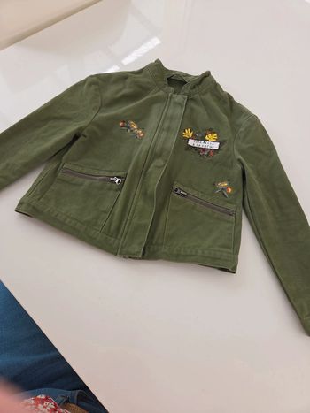 Veste kaki fille taille 4 ans