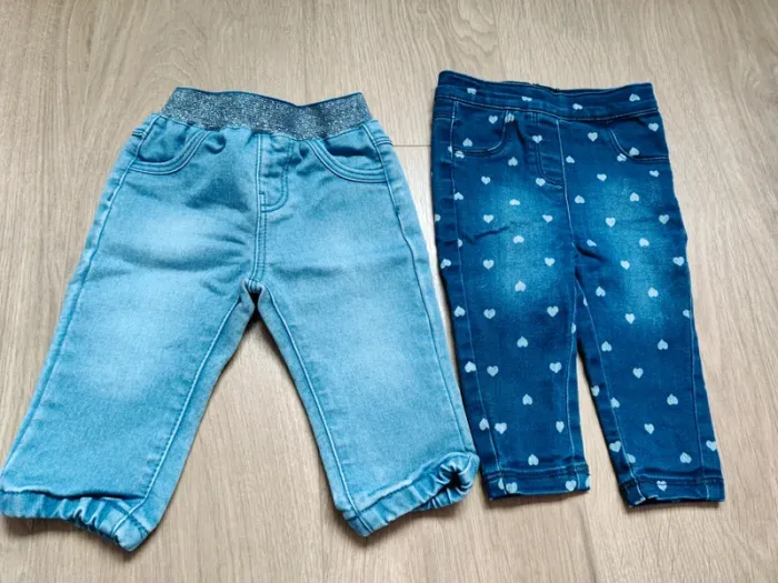 Lot de pantalons filles 9 mois - photo numéro 4