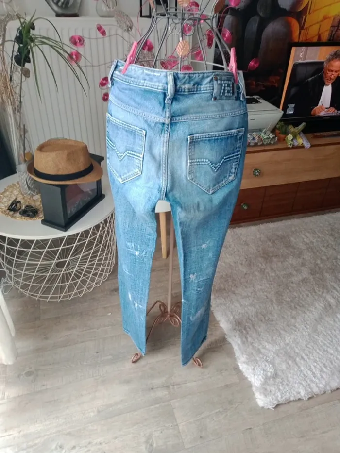 Jeans Diesel Floy bleu - photo numéro 8
