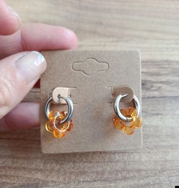 Boucles d'oreilles Fleurs 