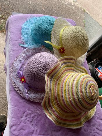 Chapeau au choix Neuf fille mariage été plage