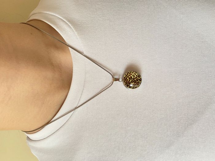 Collier avec 7 boutons pressions interchangeables - photo numéro 2