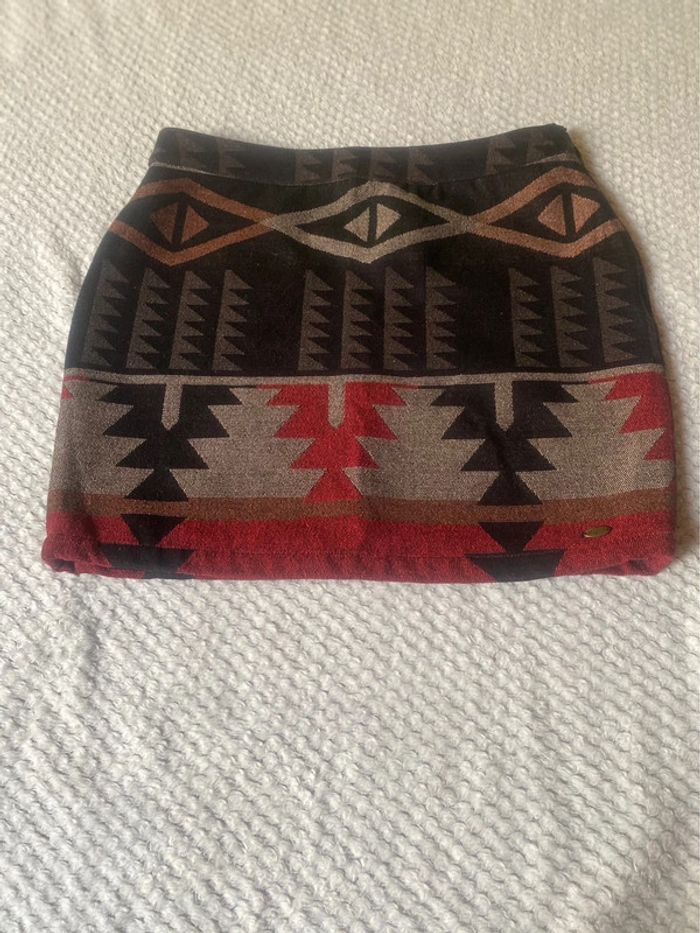 Jupe courte imprimée tribal - photo numéro 2