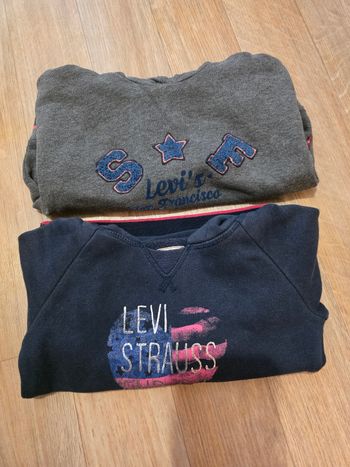 Le lot de deux pull a capuche