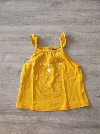 Débardeur fille 2 ans