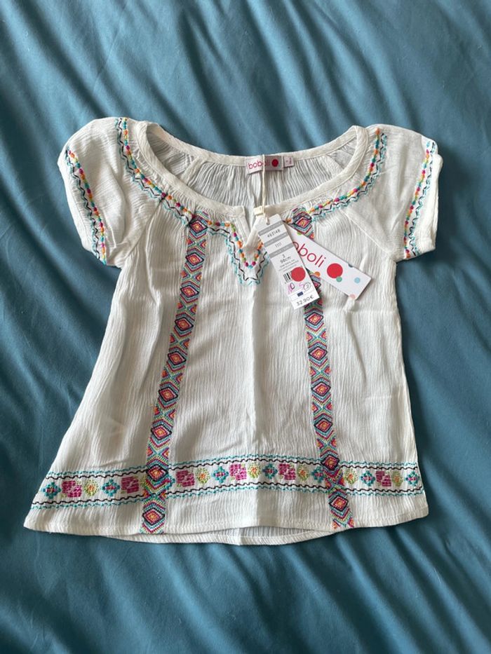 Blouse boboli neuve 3 ans