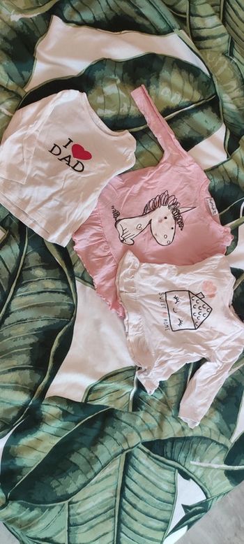 3 tee-shirts manches longues