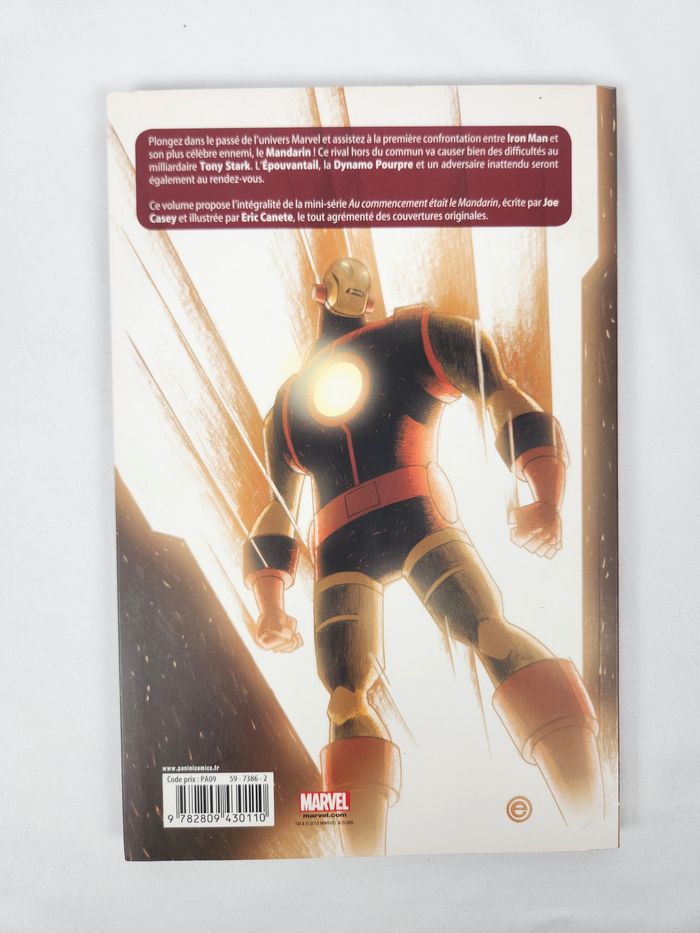 Comic Book Iron Man : Au Commencement Était le Mandarin - Panini Comics - 2020 - photo numéro 4