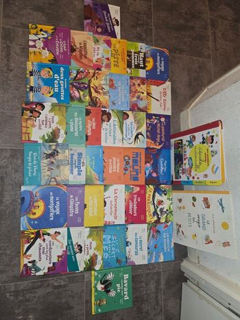 Livres & mes premiers activites en lot