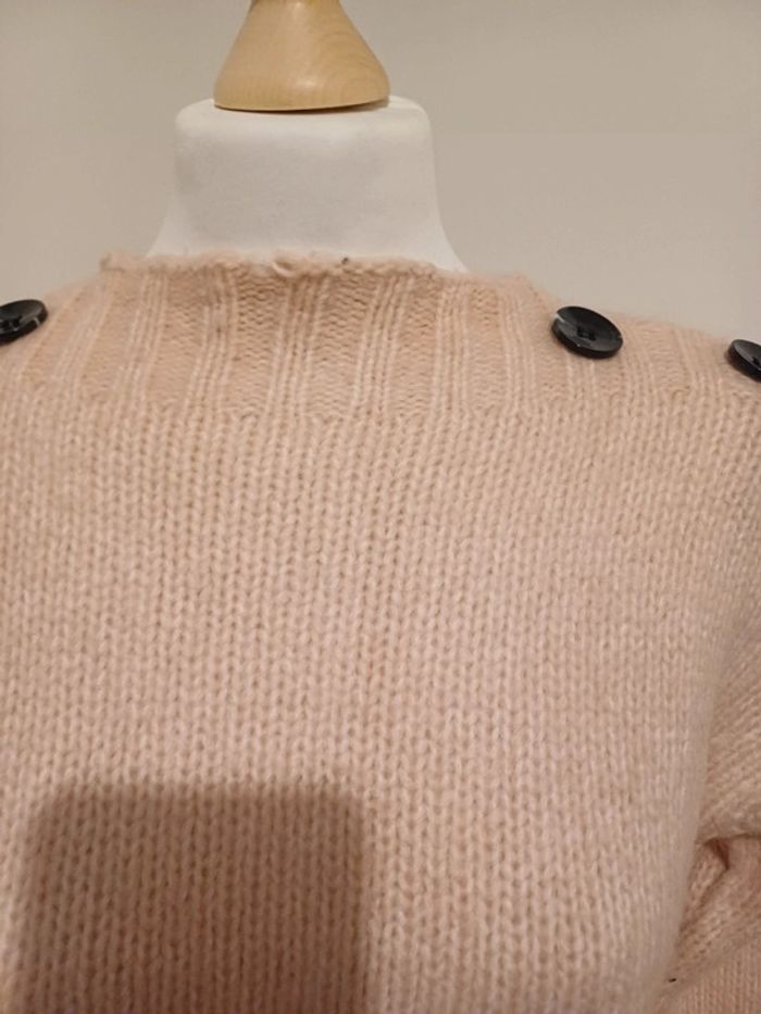 Pull rose clair chaud Colloseum taille S 36 - photo numéro 3