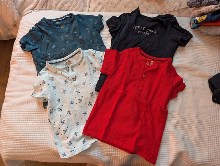 Lot de 4 t-shirts 36 mois