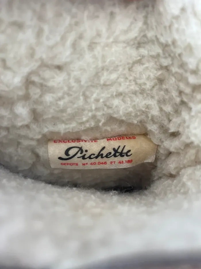 Botte fourrure chamois vintage nanouk Pichette - photo numéro 5