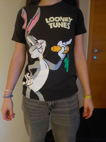 T-shirt Looney Tunes noir 