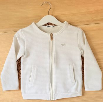 Gilet sweat zippé Gémo