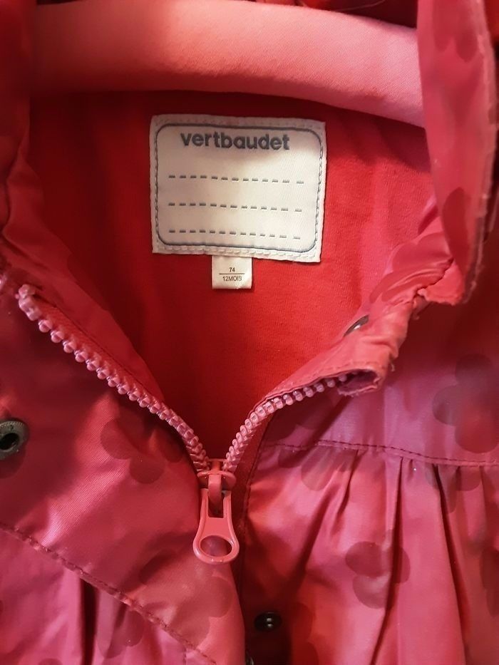 Manteau printemps 12 mois capuche amovible - photo numéro 4