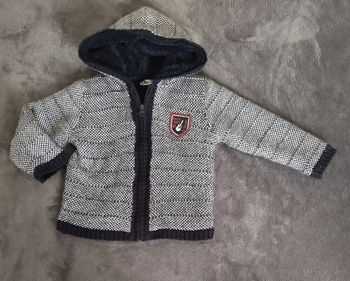 Veste chaude garçon 24 mois