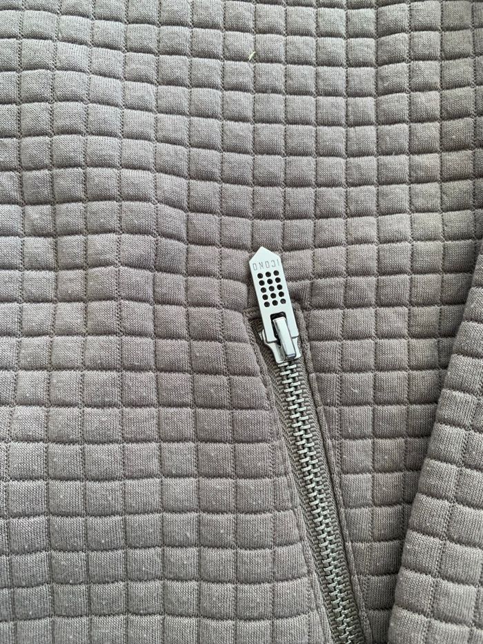 Superbe sweat beige à capuche Icono taille M - photo numéro 3