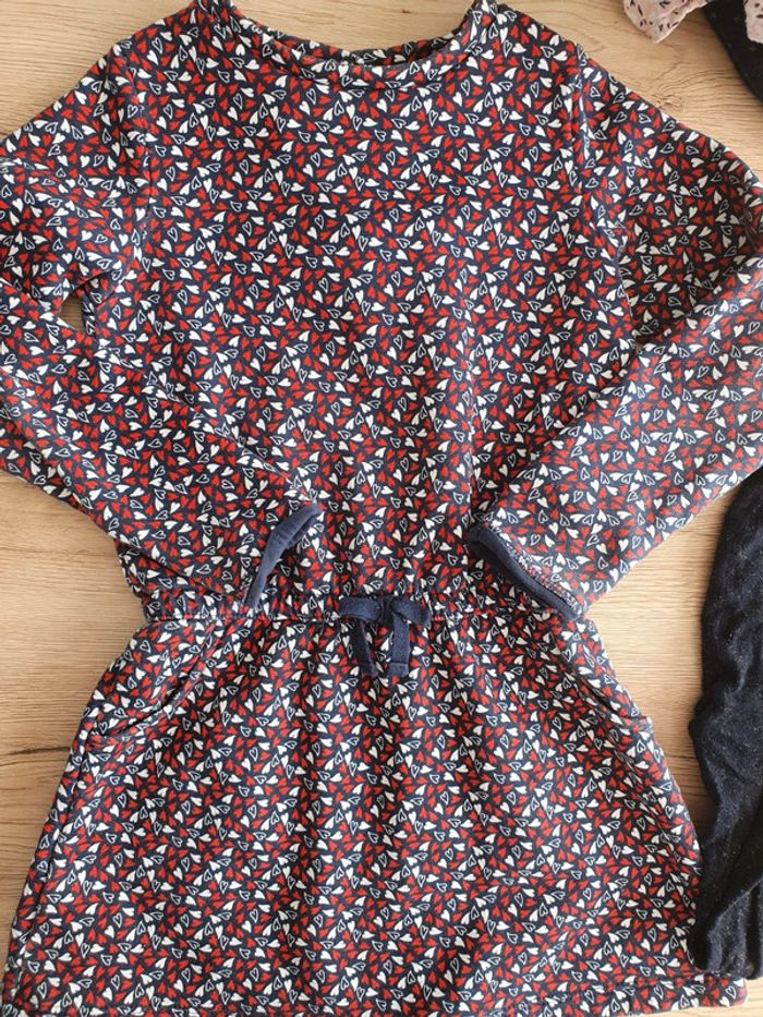Robe+collants okaidi 5ans - photo numéro 2