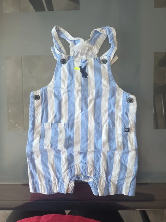 Salopette short
