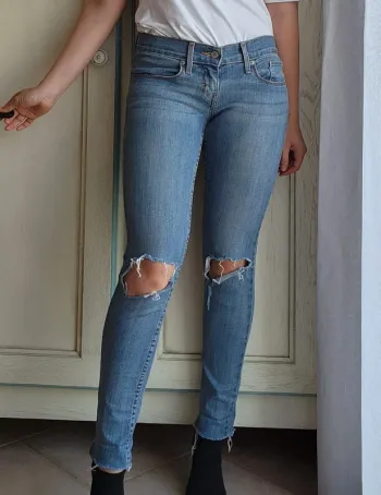 Jean destroy Skinny Levis