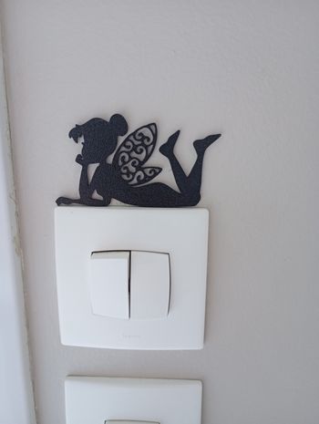 Décoration murale interrupteur