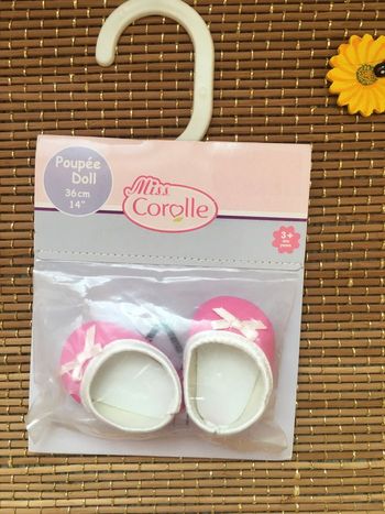 Ballerines roses ma corolle