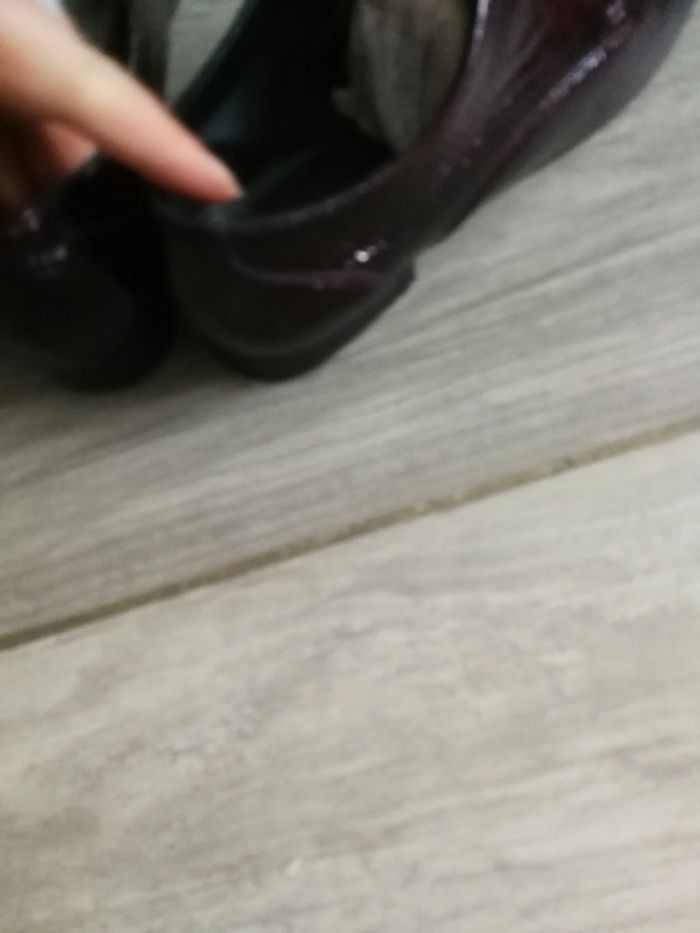 Chaussures femme bordeaux vernis André - photo numéro 5