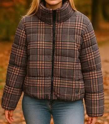 Très jolie manteau doudoune à longue manche femme