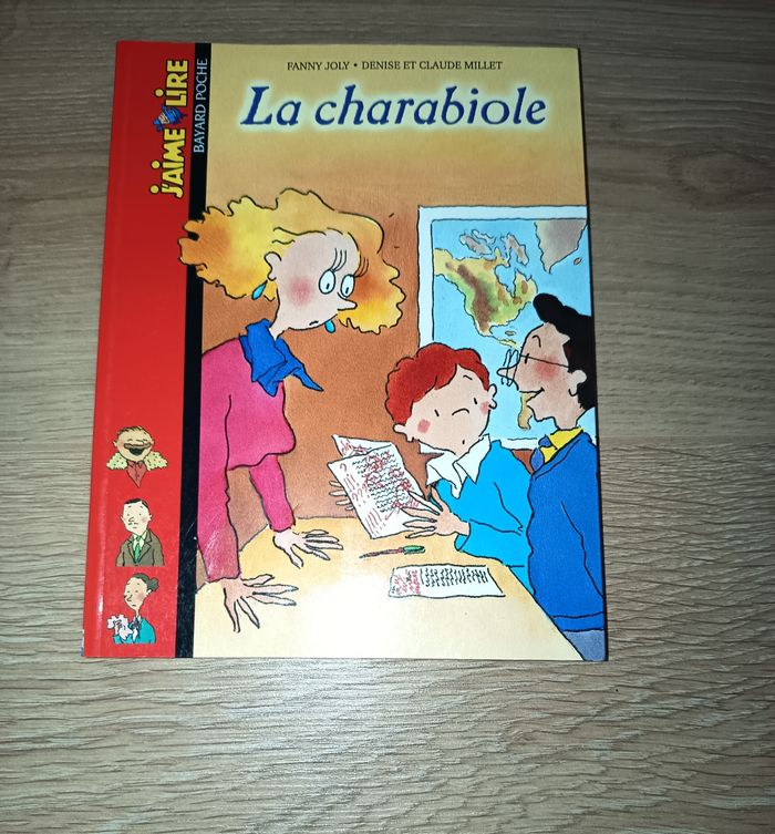 Livre roman enfant J'aime lire, La charabiole, Éditions Bayard Poche