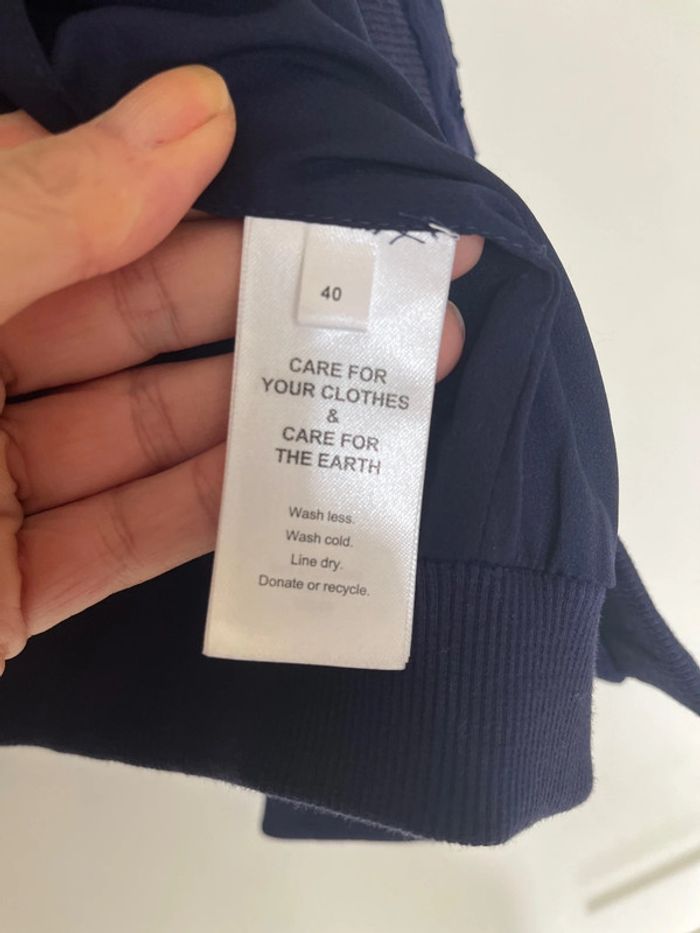 Veste bleue - photo numéro 5