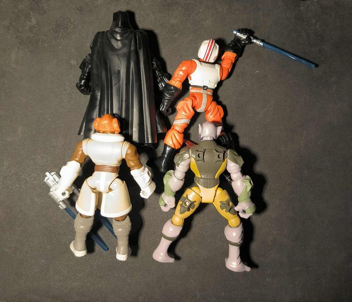 Lot de 4 Figurines - Star Wars - Hasbro - Hero Mashers - photo numéro 3