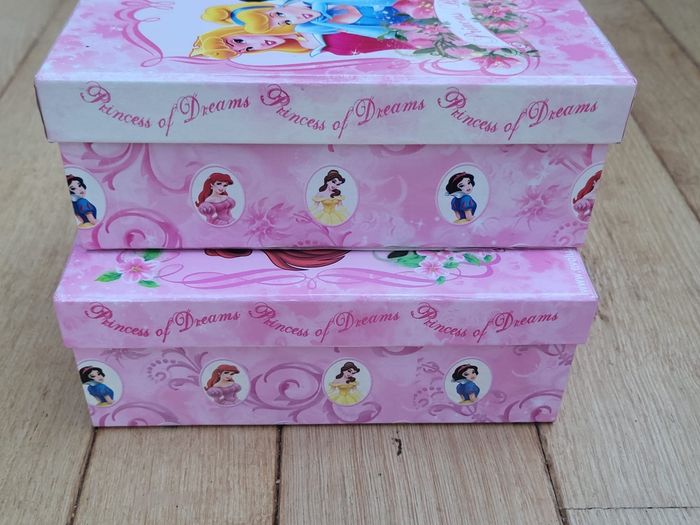 Lot boites de rangement Princesses Disney - photo numéro 7