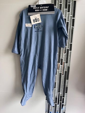 Pyjama mi-saison garçon Petit Bateau 12 mois neuf