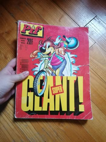 Pif géant super  vintage