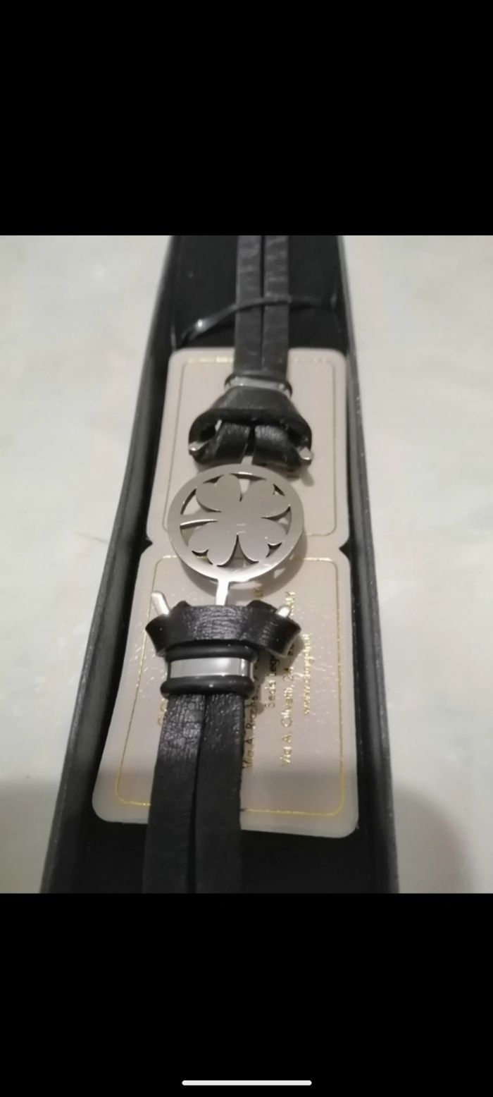 Beau bracelet Gioyes en simili cuir. - photo numéro 3