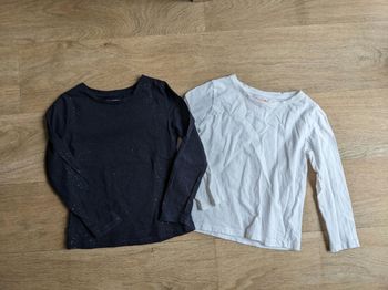 Lot de Lot de 2 t shirts coton bio monoprix 4-5 ans