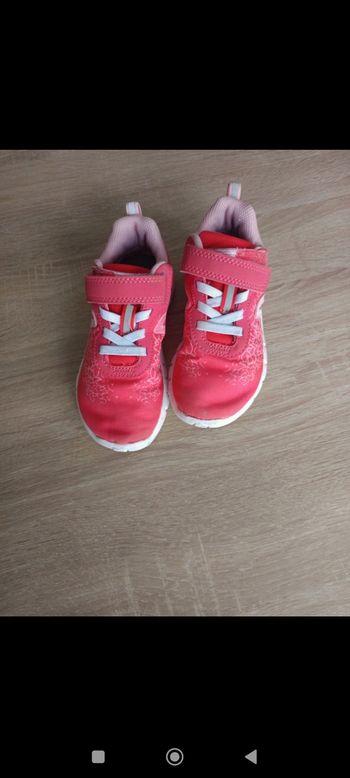 Basket rose decathlon