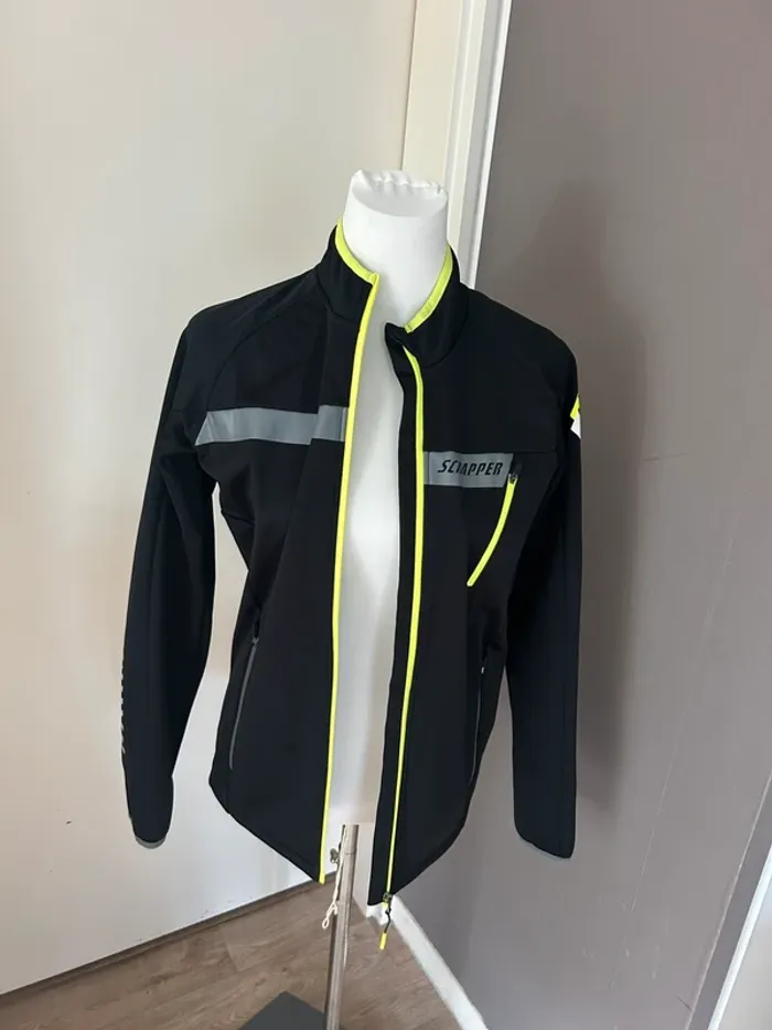 Veste de sport, taille s femme marque Scrapper noir - photo numéro 6