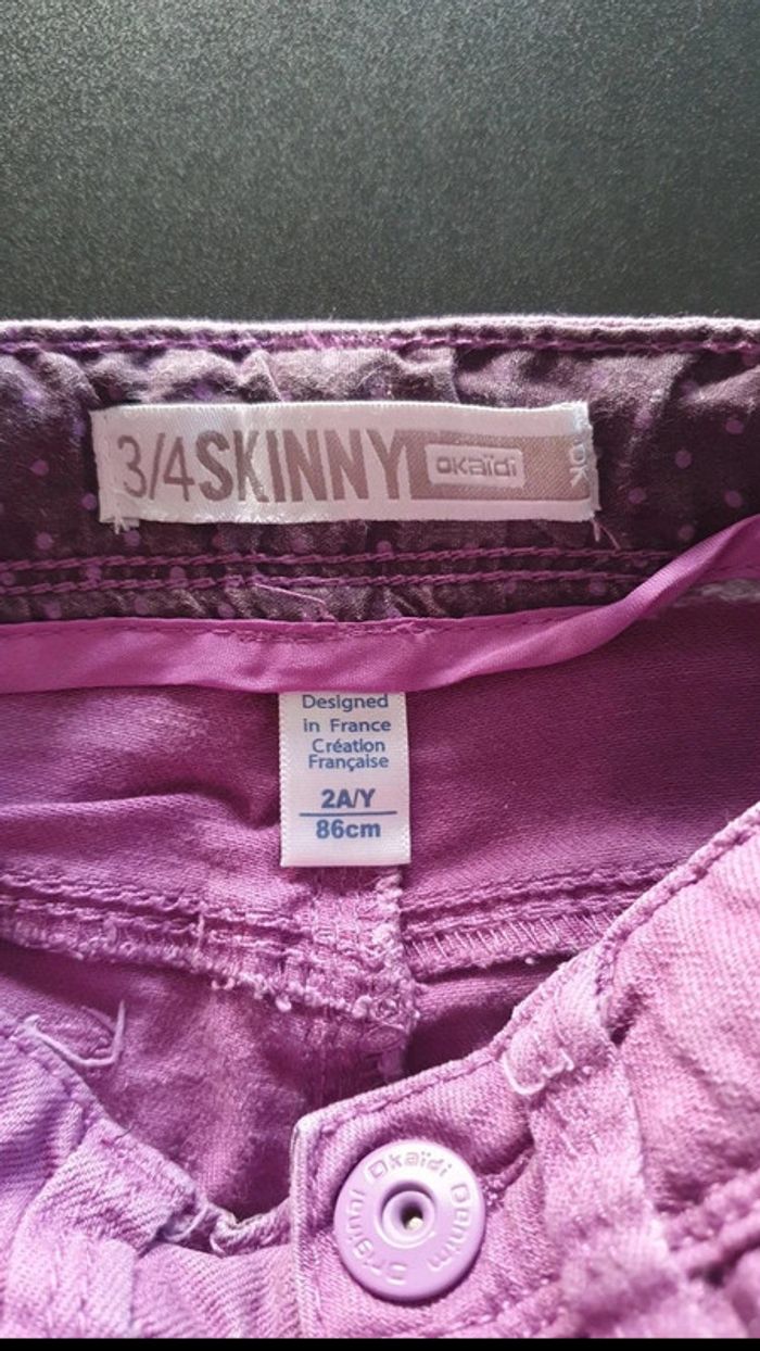Jeans 3/4 2 ans - photo numéro 4