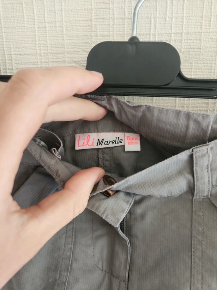 Jupe grise Lili Marelle 6 ans neuve - photo numéro 6