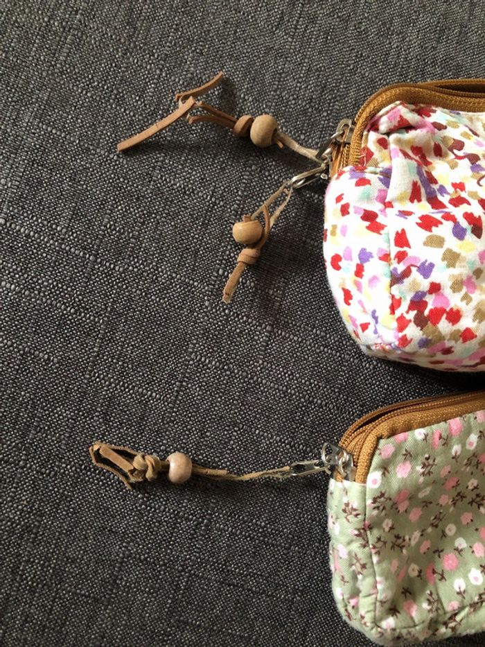 Lot 2 pochettes fleuries anoki - photo numéro 2