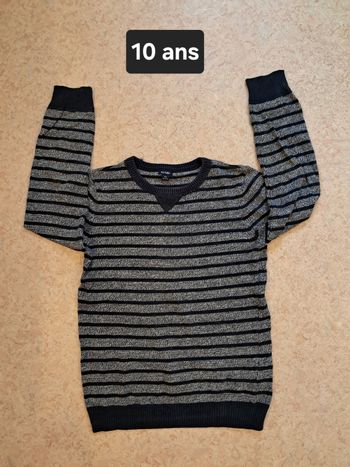 Pull 10 ans kiabi