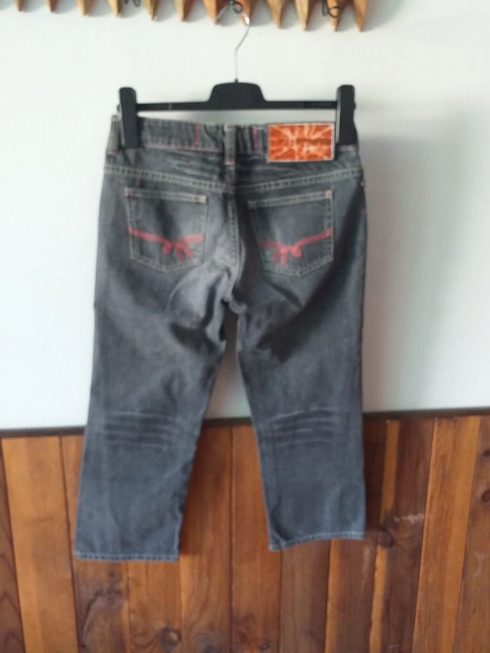 Pantacourt en jeans - photo numéro 2